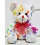 Plush - Bear, Rainbow Hearts 9